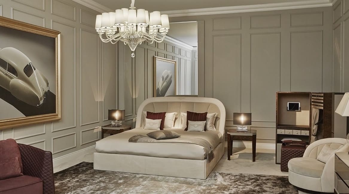 Nightstand Bentley Saxon в интерьере