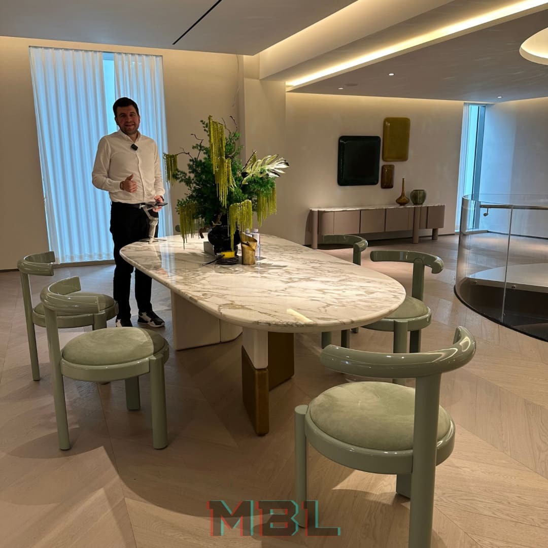Dining table, modern в интерьере