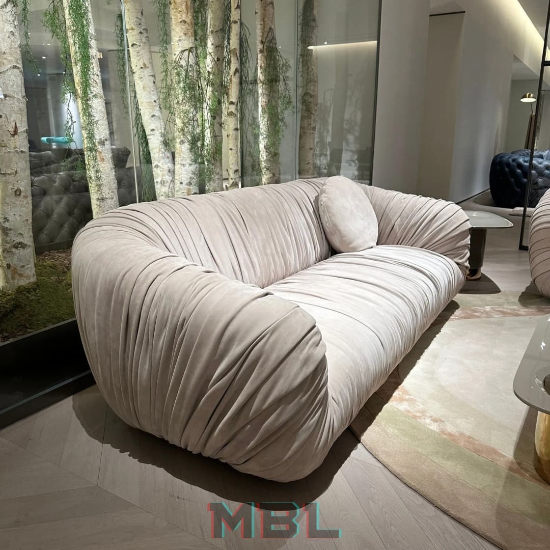 Sofa, suede в интерьере