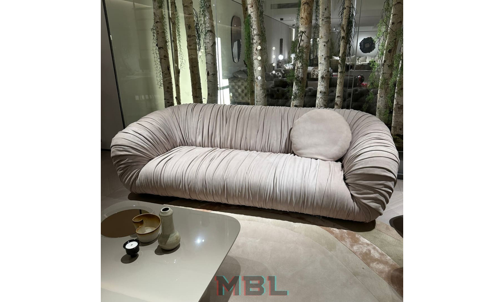 Sofa, suede