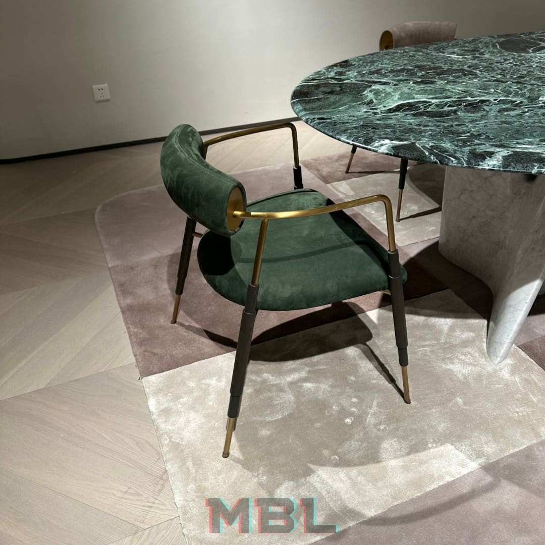 Dining table, stone в интерьере