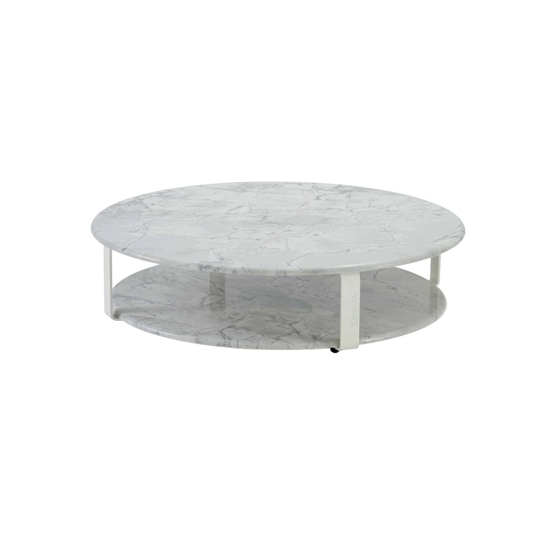 Outdoor coffee table Versace La Greca в интерьере