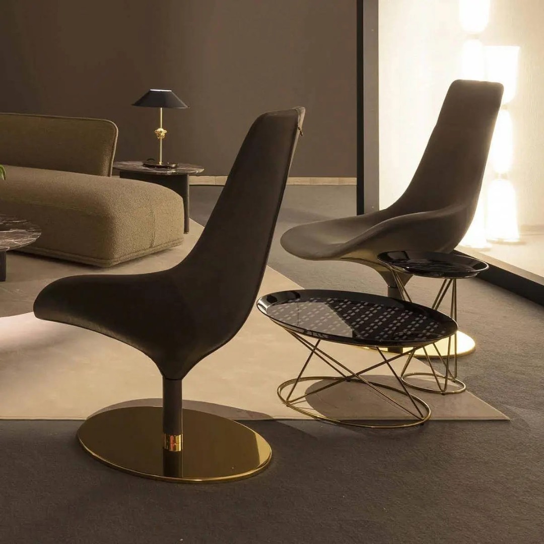 Coffee table Versace La Medusa в интерьере
