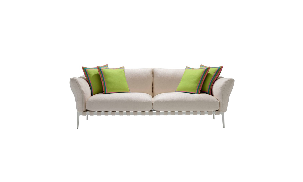 Outdoor sofa Versace Stiletto, multilayer plywood