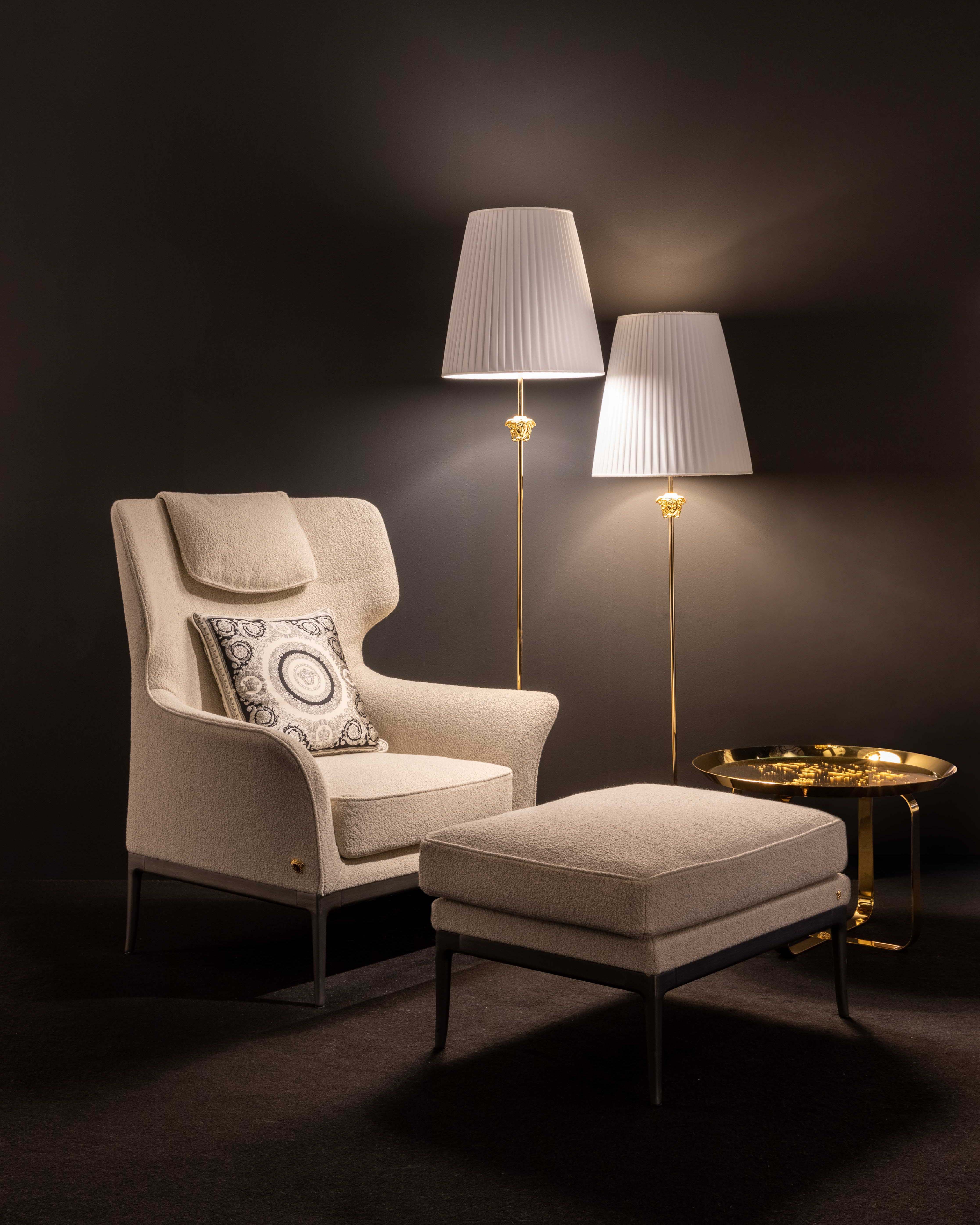 Pouf Versace Stiletto в интерьере