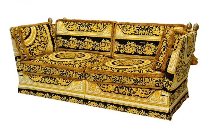 Sofa Versace Orleans в интерьере