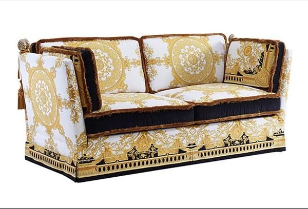 Sofa Versace Orleans в интерьере
