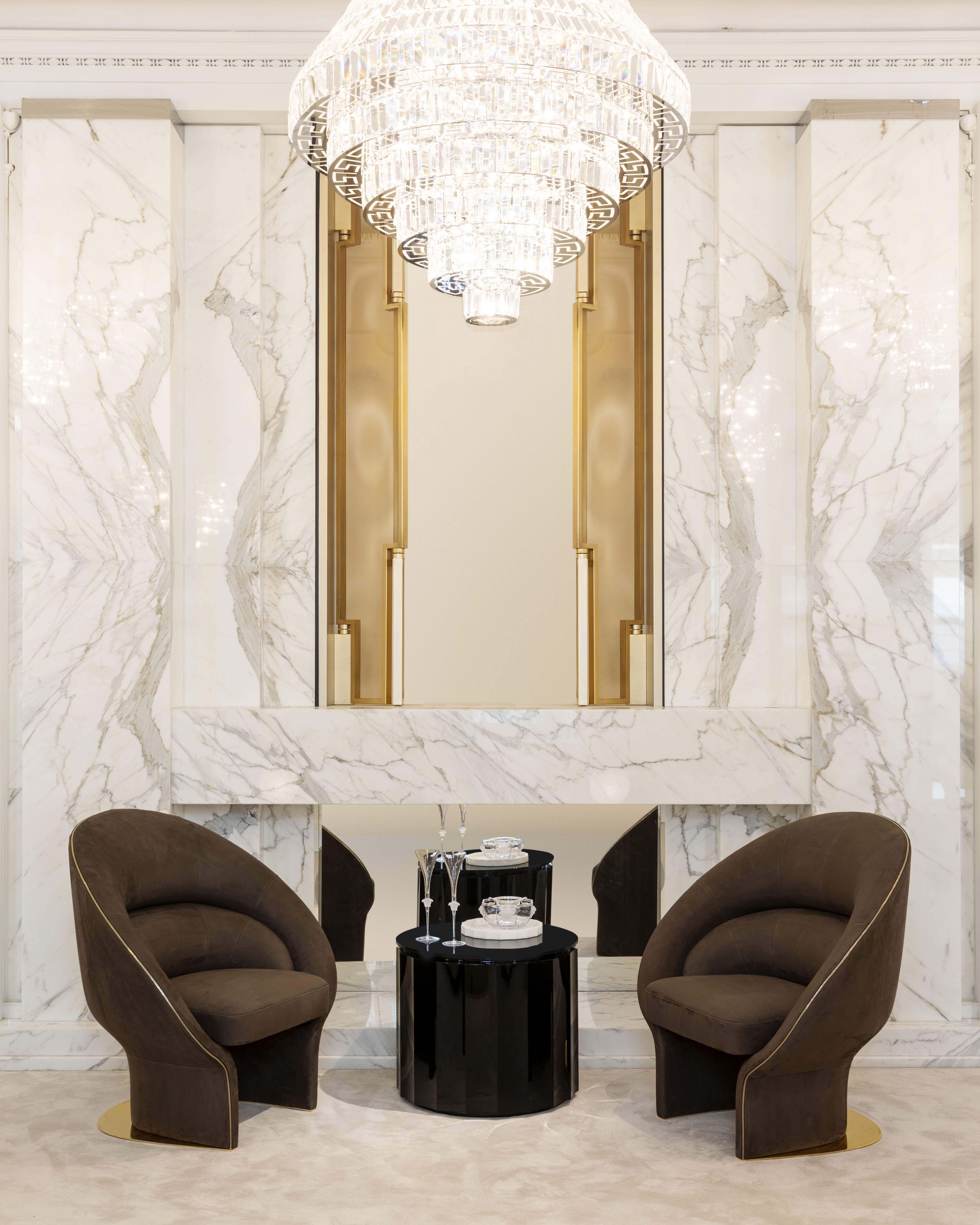 Armchair Versace Milady в интерьере