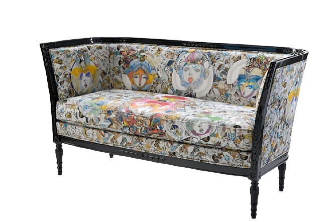 Sofa Versace Berlin в интерьере