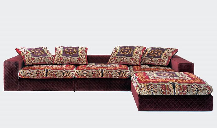 Sofa Versace Face to face в интерьере