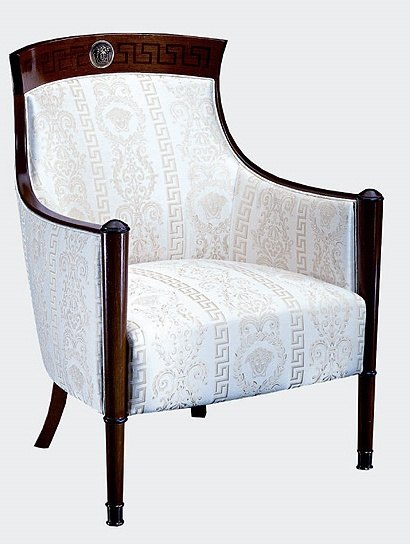 Armchair Versace Elena в интерьере
