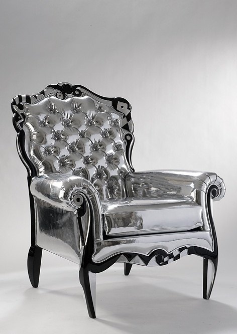 Armchair Versace Salome в интерьере