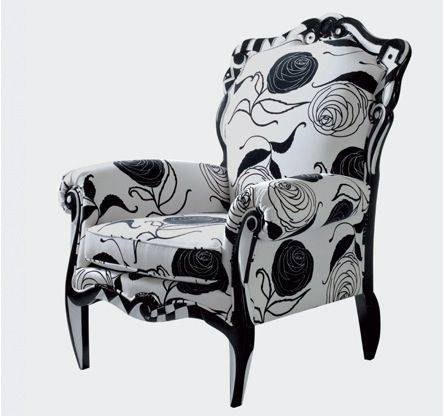 Armchair Versace Salome в интерьере