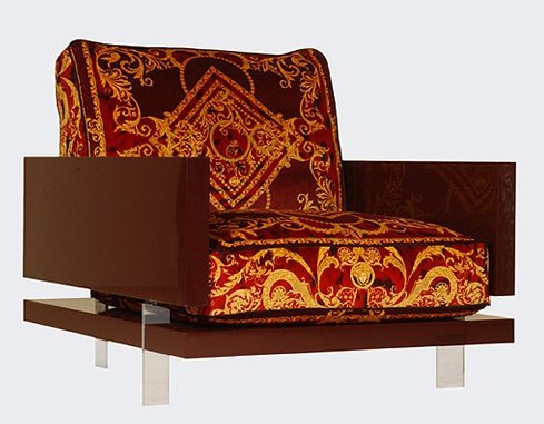 Armchair Versace Star Trek в интерьере