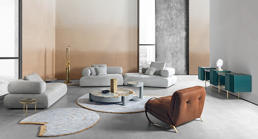 Sofa CORNELIO CAPPELLINI Cholet Modular в интерьере