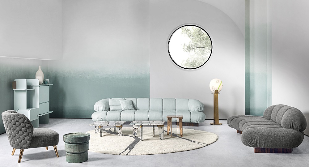 Sofa CORNELIO CAPPELLINI Kiro в интерьере
