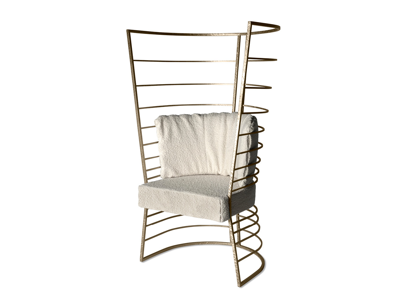 Armchair CORNELIO CAPPELLINI Faraday в интерьере