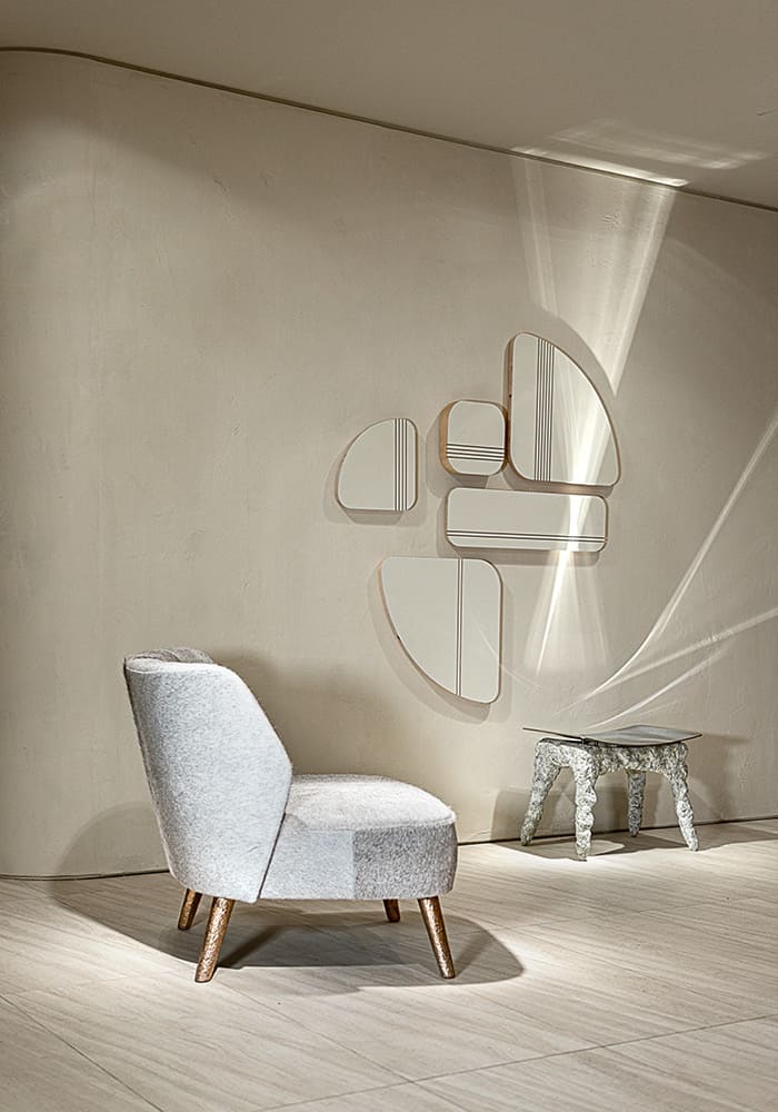 Pouf CORNELIO CAPPELLINI Blade в интерьере