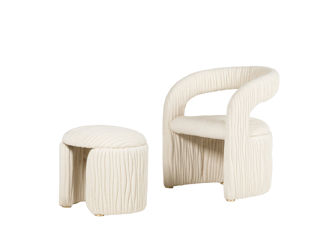 Pouf CORNELIO CAPPELLINI Leaf в интерьере