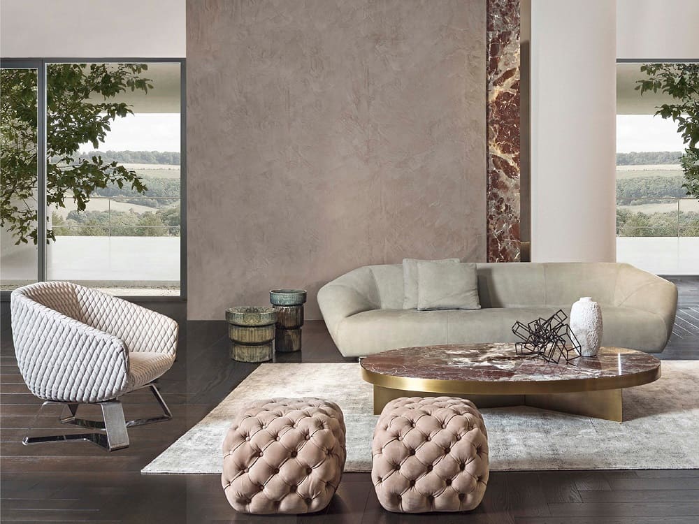 Pouf CORNELIO CAPPELLINI Turtle в интерьере
