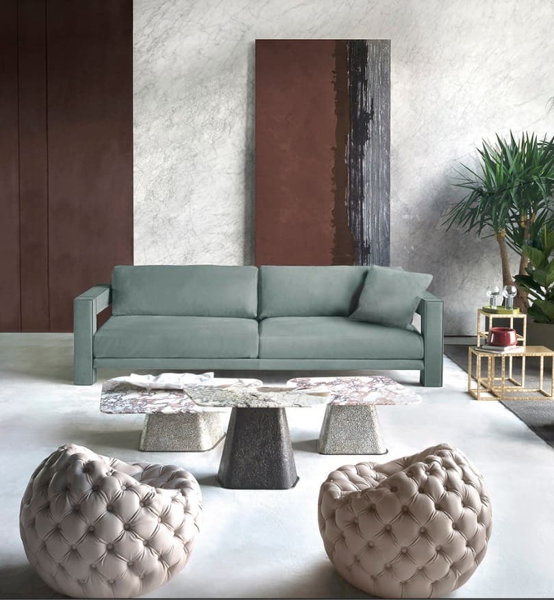 Coffee table CORNELIO CAPPELLINI Cheope в интерьере