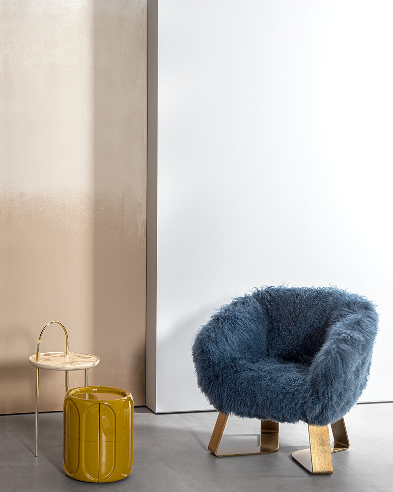 Coffee table CORNELIO CAPPELLINI Concave в интерьере