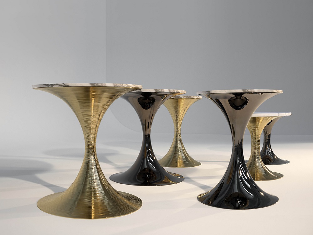 Corner table CORNELIO CAPPELLINI Donald в интерьере