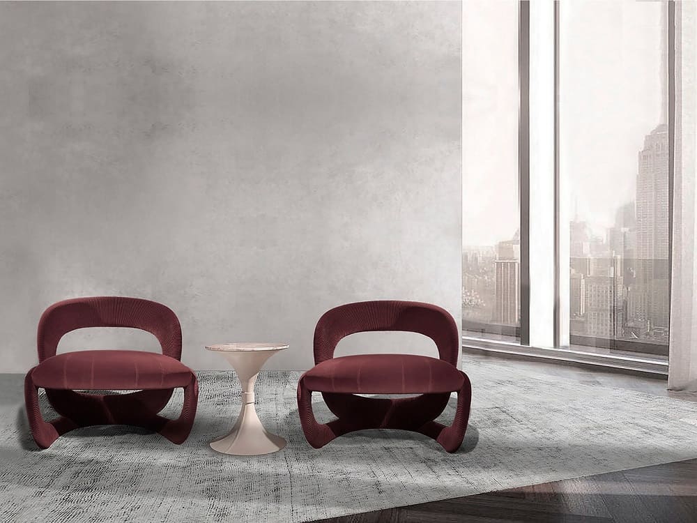 Corner table CORNELIO CAPPELLINI Donald 2 в интерьере