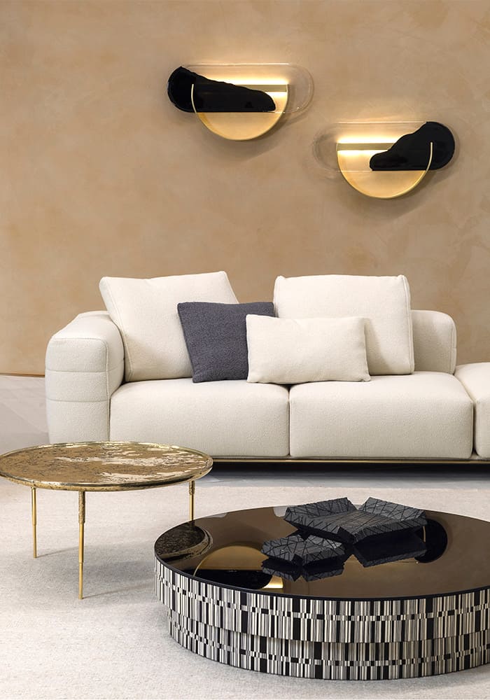 Coffee table CORNELIO CAPPELLINI Enigma в интерьере