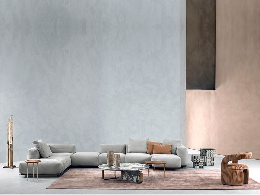 Corner table CORNELIO CAPPELLINI Enigma в интерьере