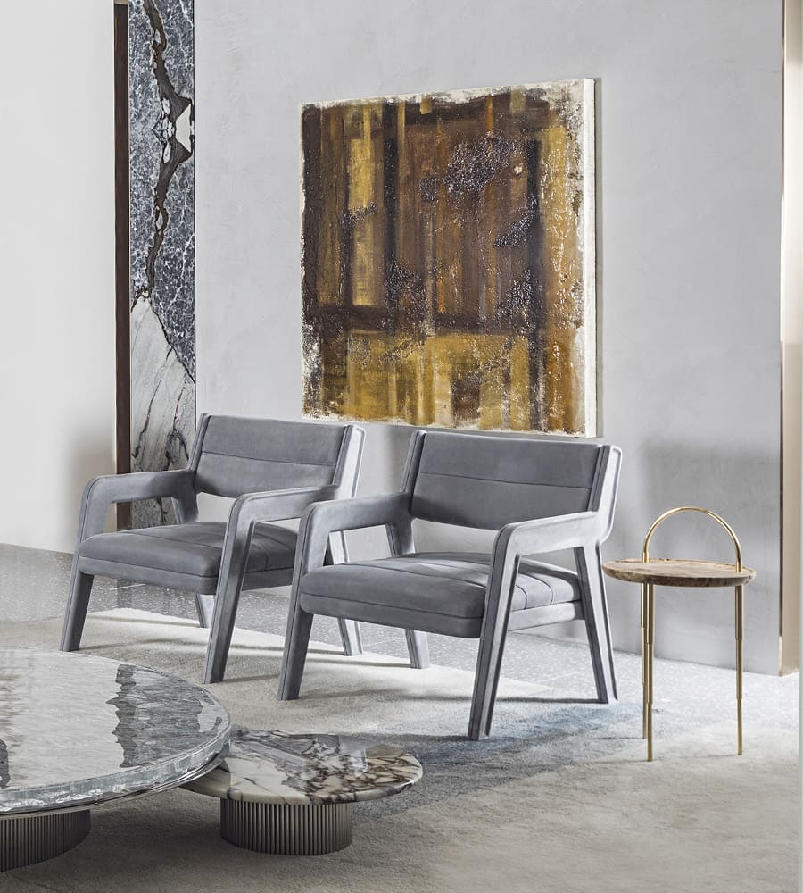 Corner table CORNELIO CAPPELLINI Heron в интерьере