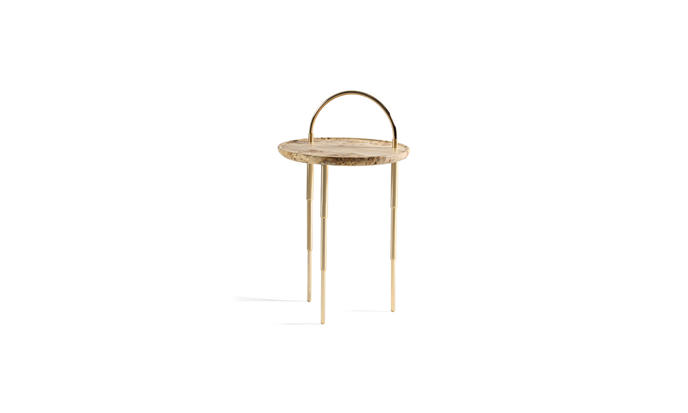 Corner table CORNELIO CAPPELLINI Heron