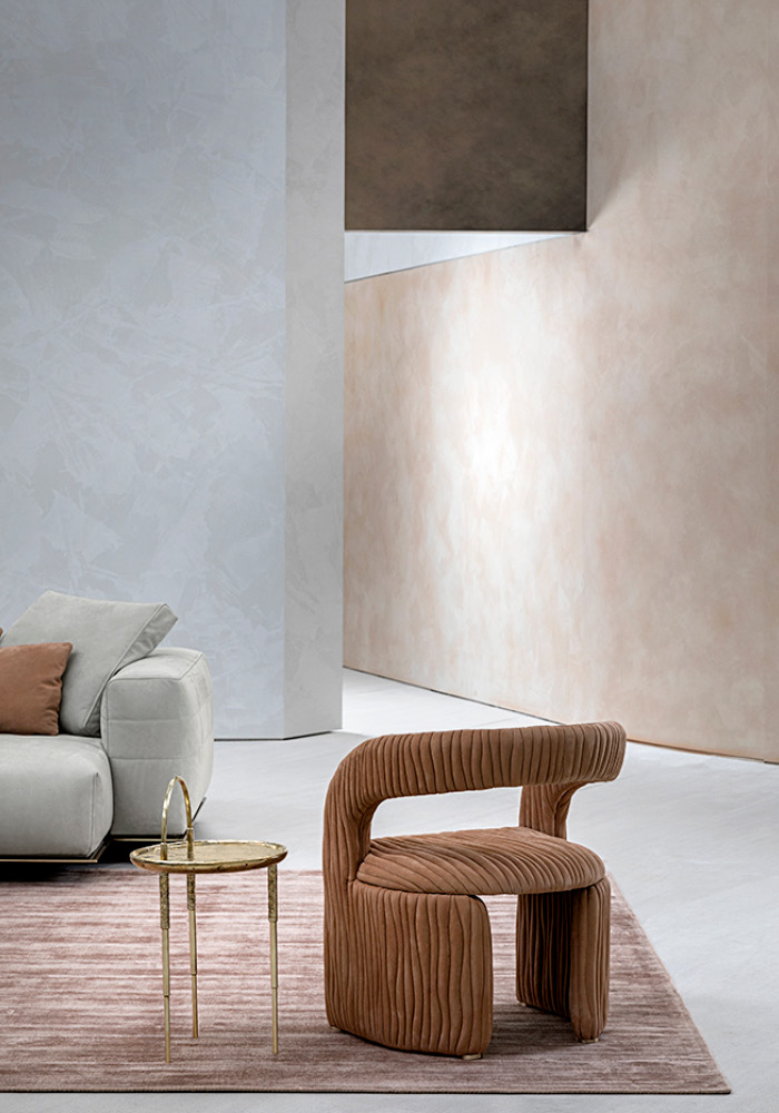 Corner table CORNELIO CAPPELLINI Heron 2 в интерьере