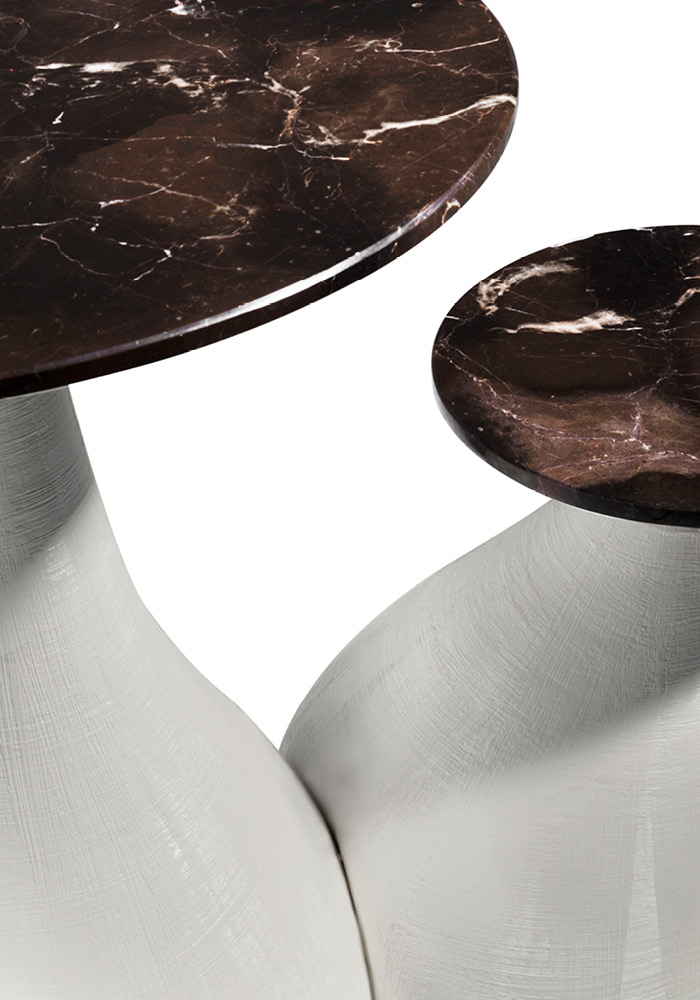 Corner table CORNELIO CAPPELLINI Isotta в интерьере