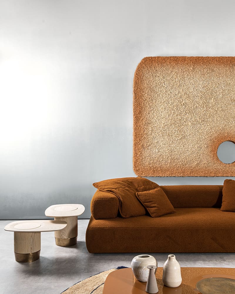 Corner table CORNELIO CAPPELLINI Joss в интерьере