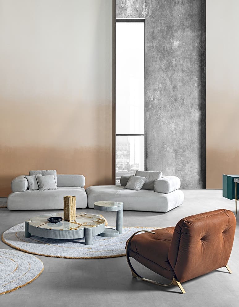 Coffee table CORNELIO CAPPELLINI Nora в интерьере
