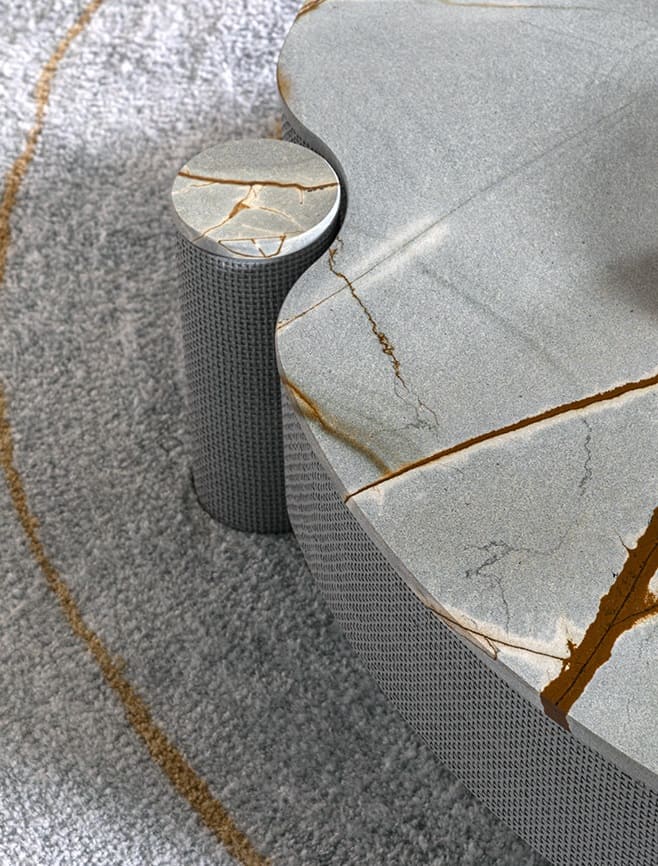Coffee table CORNELIO CAPPELLINI Nora в интерьере