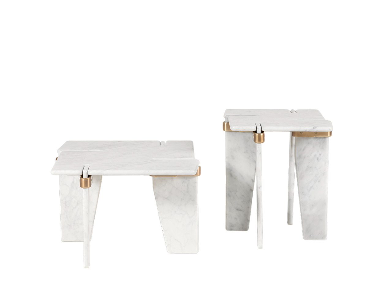 Corner table CORNELIO CAPPELLINI Overlap в интерьере