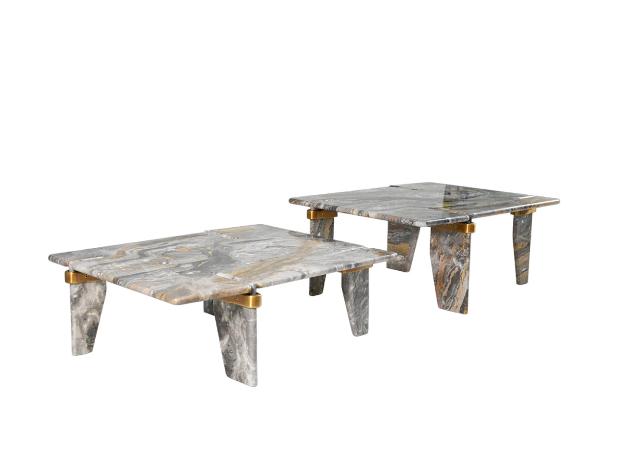 Corner table CORNELIO CAPPELLINI Overlap в интерьере