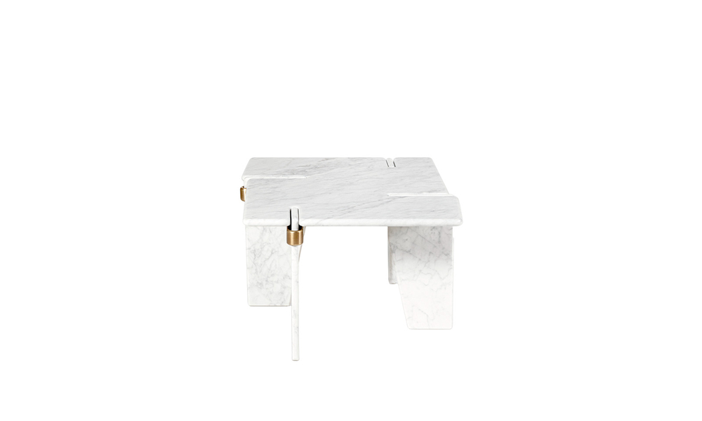 Corner table CORNELIO CAPPELLINI Overlap