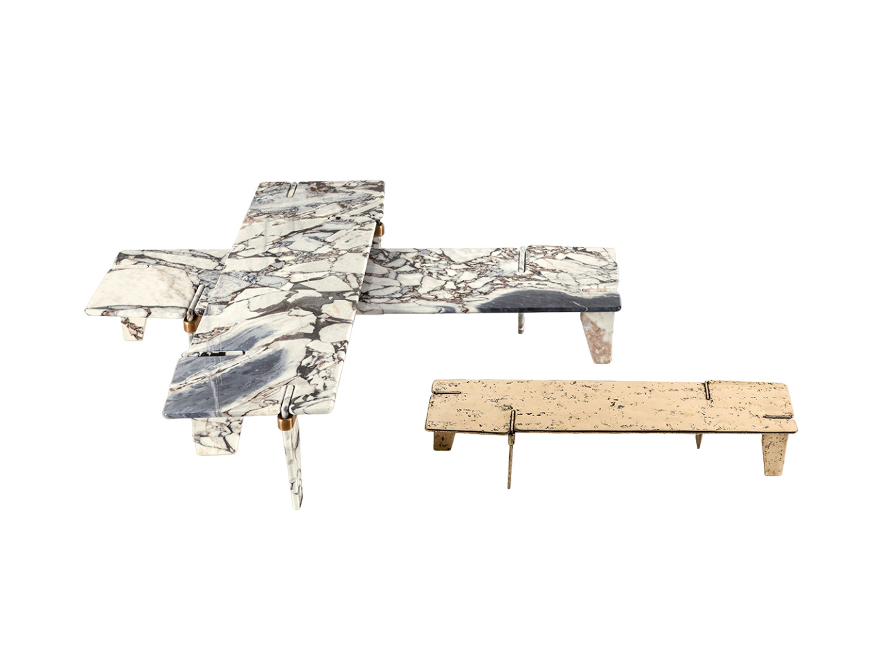 Coffee table CORNELIO CAPPELLINI Overlap 2 в интерьере