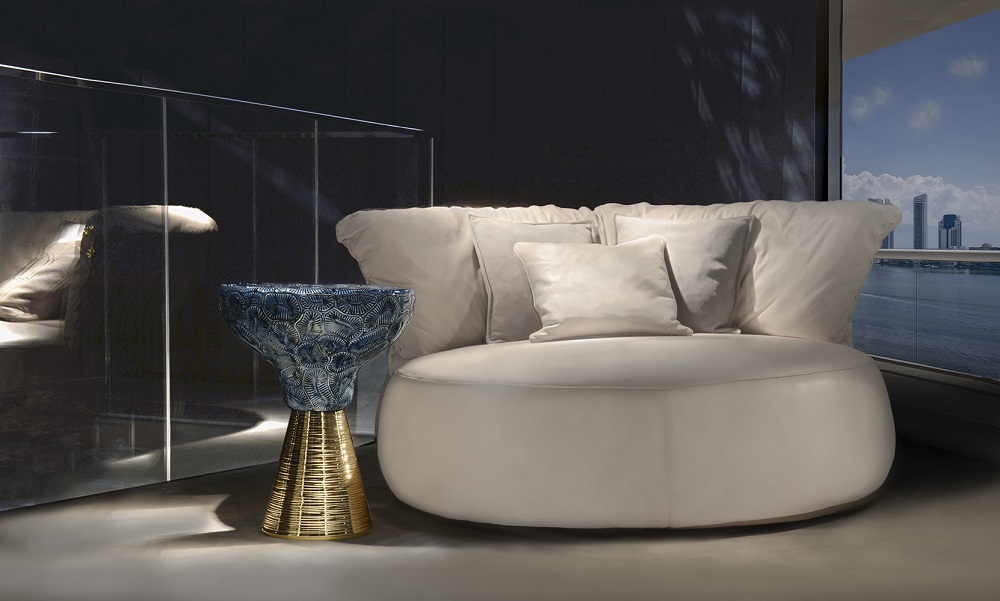 Corner table CORNELIO CAPPELLINI Sydney в интерьере