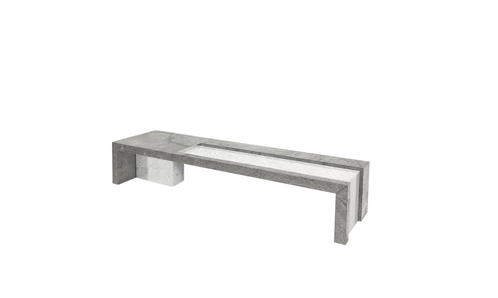Corner table CORNELIO CAPPELLINI Stone