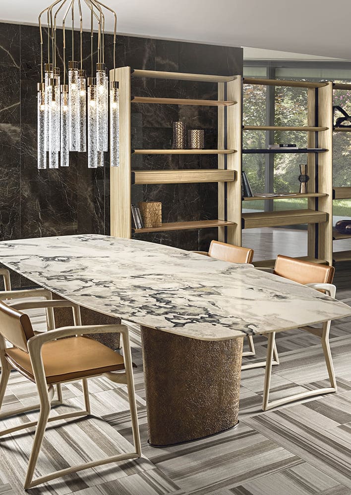 Dining table CORNELIO CAPPELLINI Cheope 2 в интерьере