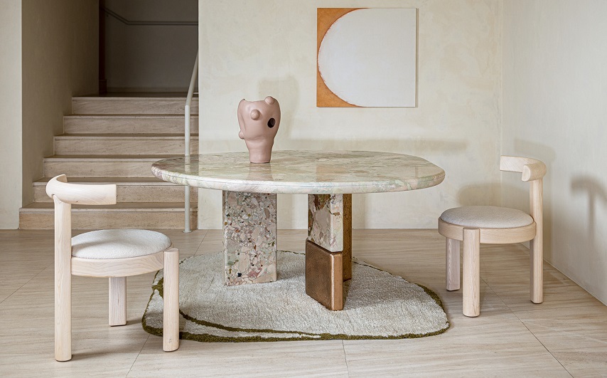 Dining table CORNELIO CAPPELLINI Ovoo 2 в интерьере