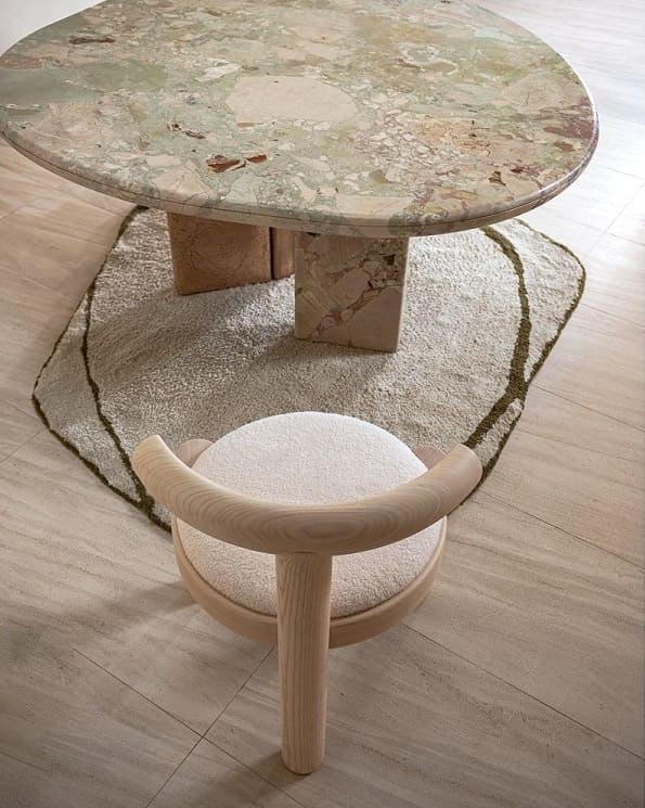 Dining table CORNELIO CAPPELLINI Ovoo 2 в интерьере