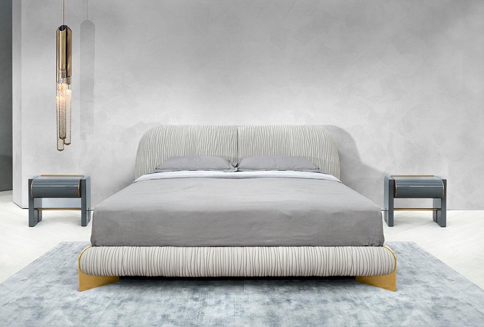 Bed CORNELIO CAPPELLINI Leaf в интерьере