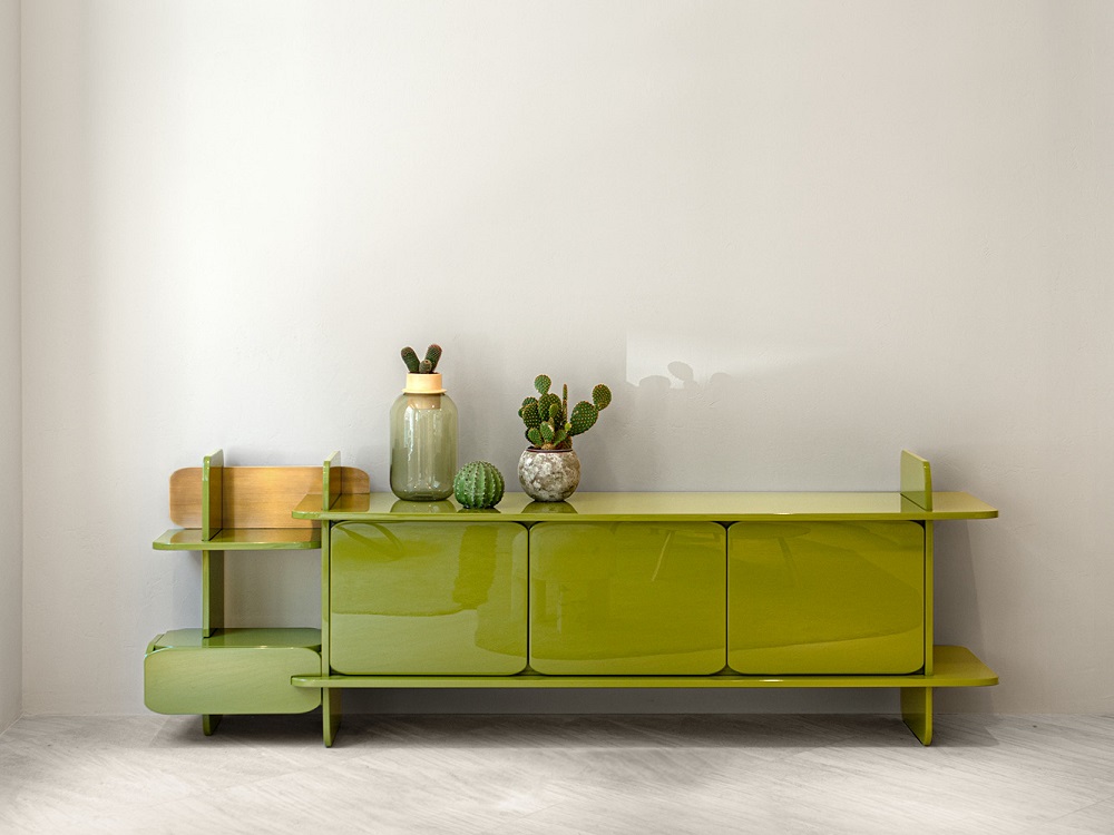 TV unit CORNELIO CAPPELLINI Greffage в интерьере