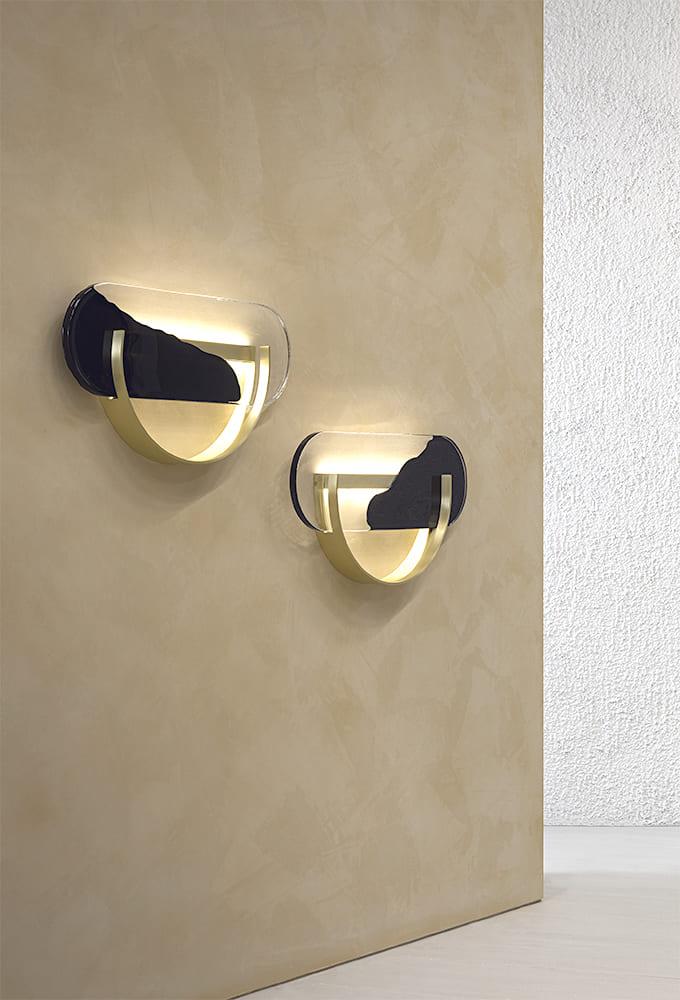 Sconce CORNELIO CAPPELLINI Demilune в интерьере