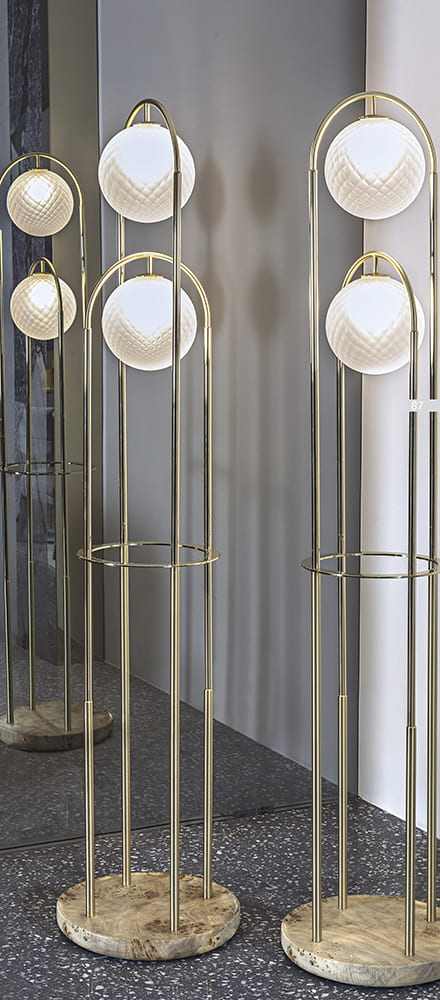 Floor lamp CORNELIO CAPPELLINI Heron в интерьере